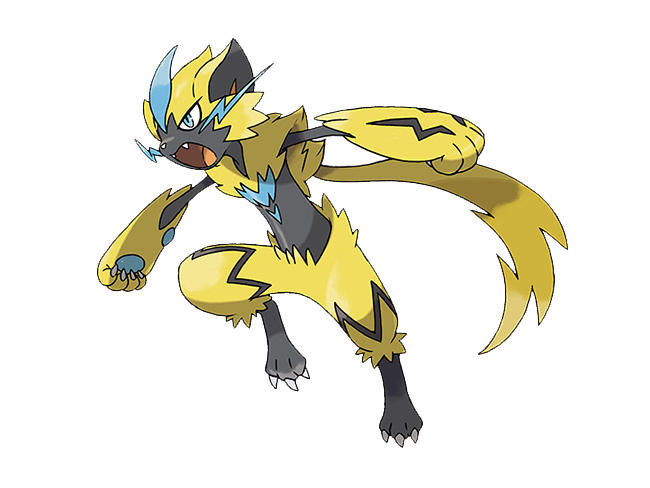 The Mythical Pokémon Zeraora has been discovered in the world of