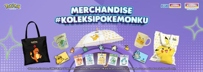Merchandise Spesial dari Koleksi Pokémon Ku