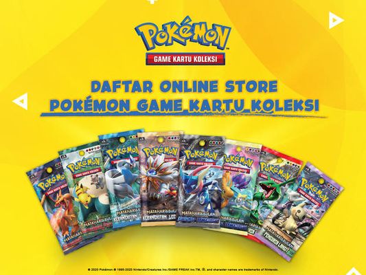 List of Online Store "Pokemon Game Kartu Koleksi" Indonesia